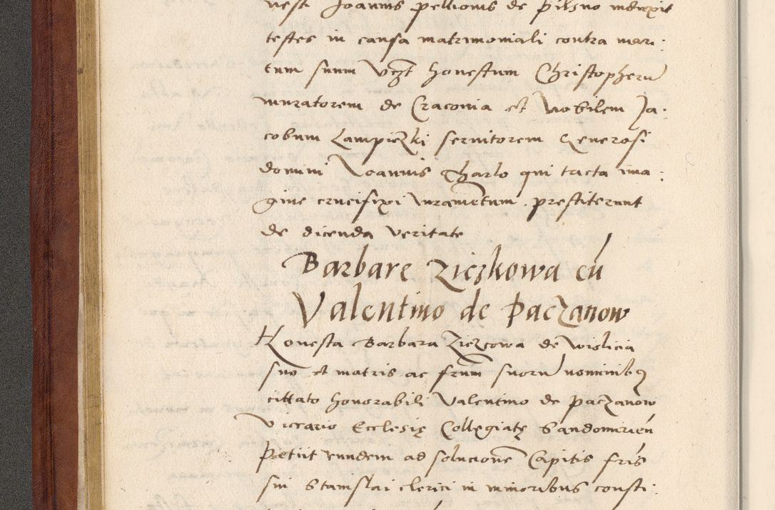 Zdjęcie nr 57 dla obiektu archiwalnego: Acta actorum coram R. D. Petro de Gamratis, archiepiscopo Gnesnensi et episcopo Cracoviensi, Legato nato et Regni Poloniar primate ad a. D. 1544 et 1545 acticatorum - praesidente tunc Suae Rev. Paternitatis curiae cancellario R. D. Bertholomaeo Gantkowski, archidiacono Cracoviensi, Gnesnensi et Posnaniensi canonico.