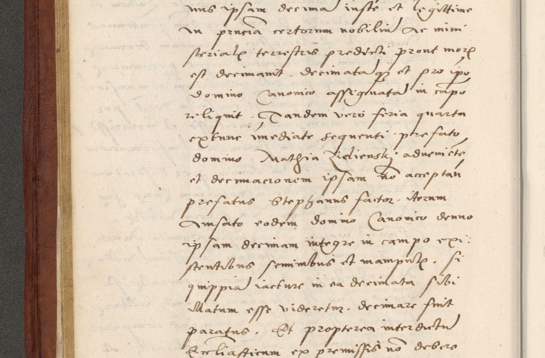 Zdjęcie nr 53 dla obiektu archiwalnego: Acta actorum coram R. D. Petro de Gamratis, archiepiscopo Gnesnensi et episcopo Cracoviensi, Legato nato et Regni Poloniar primate ad a. D. 1544 et 1545 acticatorum - praesidente tunc Suae Rev. Paternitatis curiae cancellario R. D. Bertholomaeo Gantkowski, archidiacono Cracoviensi, Gnesnensi et Posnaniensi canonico.