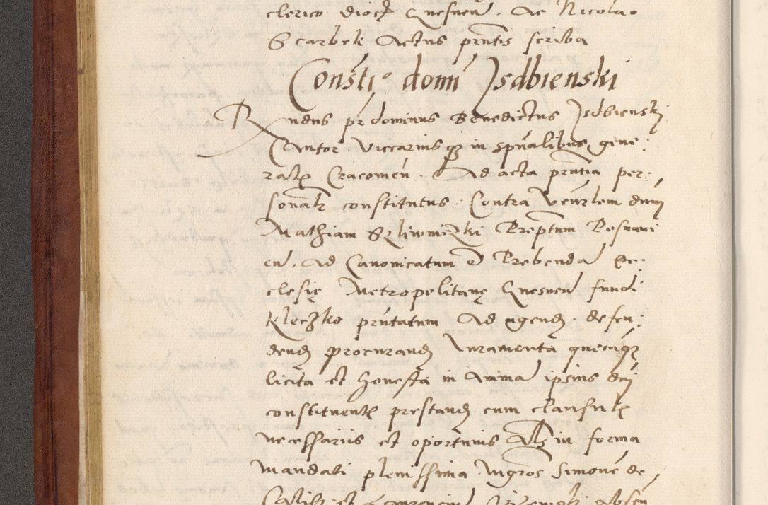 Zdjęcie nr 51 dla obiektu archiwalnego: Acta actorum coram R. D. Petro de Gamratis, archiepiscopo Gnesnensi et episcopo Cracoviensi, Legato nato et Regni Poloniar primate ad a. D. 1544 et 1545 acticatorum - praesidente tunc Suae Rev. Paternitatis curiae cancellario R. D. Bertholomaeo Gantkowski, archidiacono Cracoviensi, Gnesnensi et Posnaniensi canonico.