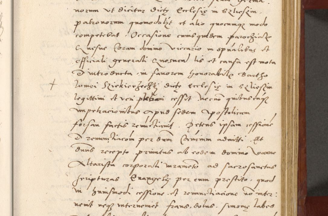 Zdjęcie nr 50 dla obiektu archiwalnego: Acta actorum coram R. D. Petro de Gamratis, archiepiscopo Gnesnensi et episcopo Cracoviensi, Legato nato et Regni Poloniar primate ad a. D. 1544 et 1545 acticatorum - praesidente tunc Suae Rev. Paternitatis curiae cancellario R. D. Bertholomaeo Gantkowski, archidiacono Cracoviensi, Gnesnensi et Posnaniensi canonico.