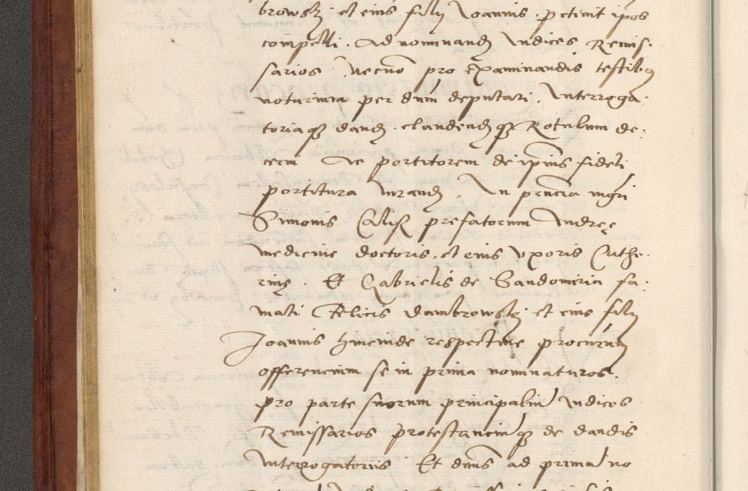 Zdjęcie nr 49 dla obiektu archiwalnego: Acta actorum coram R. D. Petro de Gamratis, archiepiscopo Gnesnensi et episcopo Cracoviensi, Legato nato et Regni Poloniar primate ad a. D. 1544 et 1545 acticatorum - praesidente tunc Suae Rev. Paternitatis curiae cancellario R. D. Bertholomaeo Gantkowski, archidiacono Cracoviensi, Gnesnensi et Posnaniensi canonico.