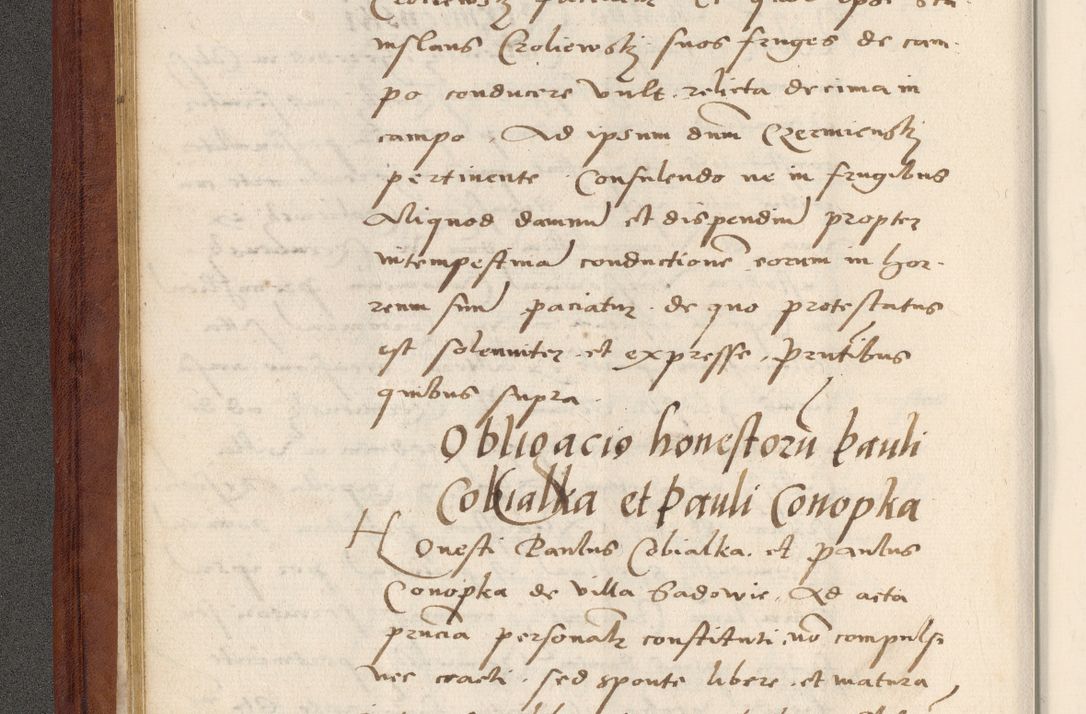 Zdjęcie nr 39 dla obiektu archiwalnego: Acta actorum coram R. D. Petro de Gamratis, archiepiscopo Gnesnensi et episcopo Cracoviensi, Legato nato et Regni Poloniar primate ad a. D. 1544 et 1545 acticatorum - praesidente tunc Suae Rev. Paternitatis curiae cancellario R. D. Bertholomaeo Gantkowski, archidiacono Cracoviensi, Gnesnensi et Posnaniensi canonico.