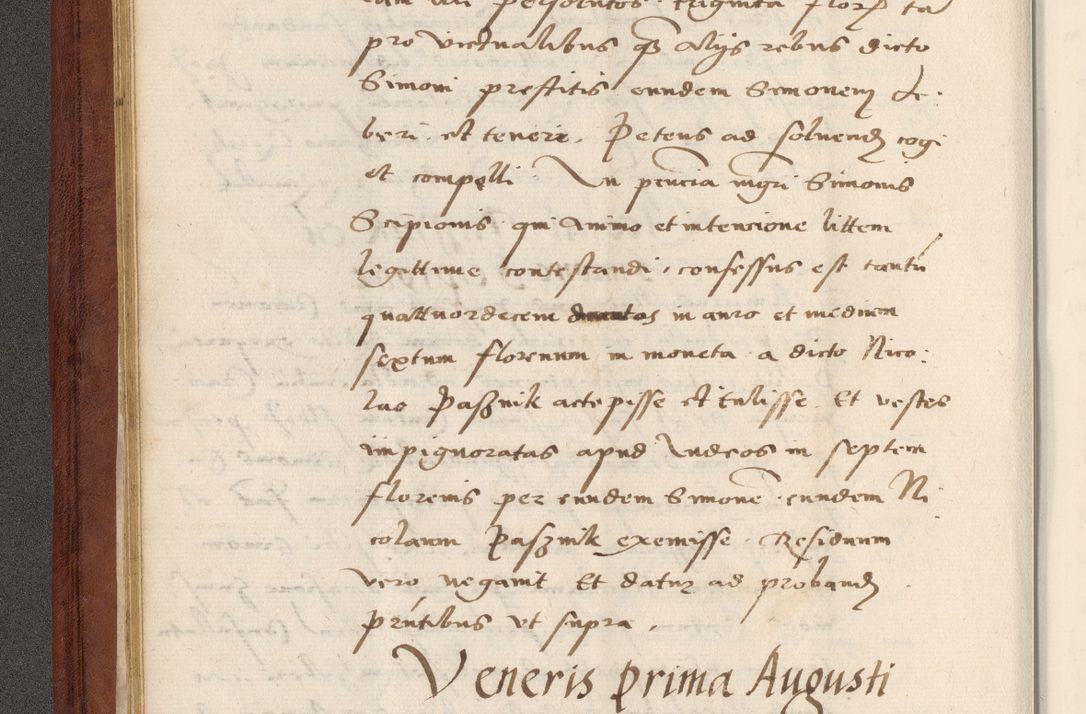 Zdjęcie nr 37 dla obiektu archiwalnego: Acta actorum coram R. D. Petro de Gamratis, archiepiscopo Gnesnensi et episcopo Cracoviensi, Legato nato et Regni Poloniar primate ad a. D. 1544 et 1545 acticatorum - praesidente tunc Suae Rev. Paternitatis curiae cancellario R. D. Bertholomaeo Gantkowski, archidiacono Cracoviensi, Gnesnensi et Posnaniensi canonico.