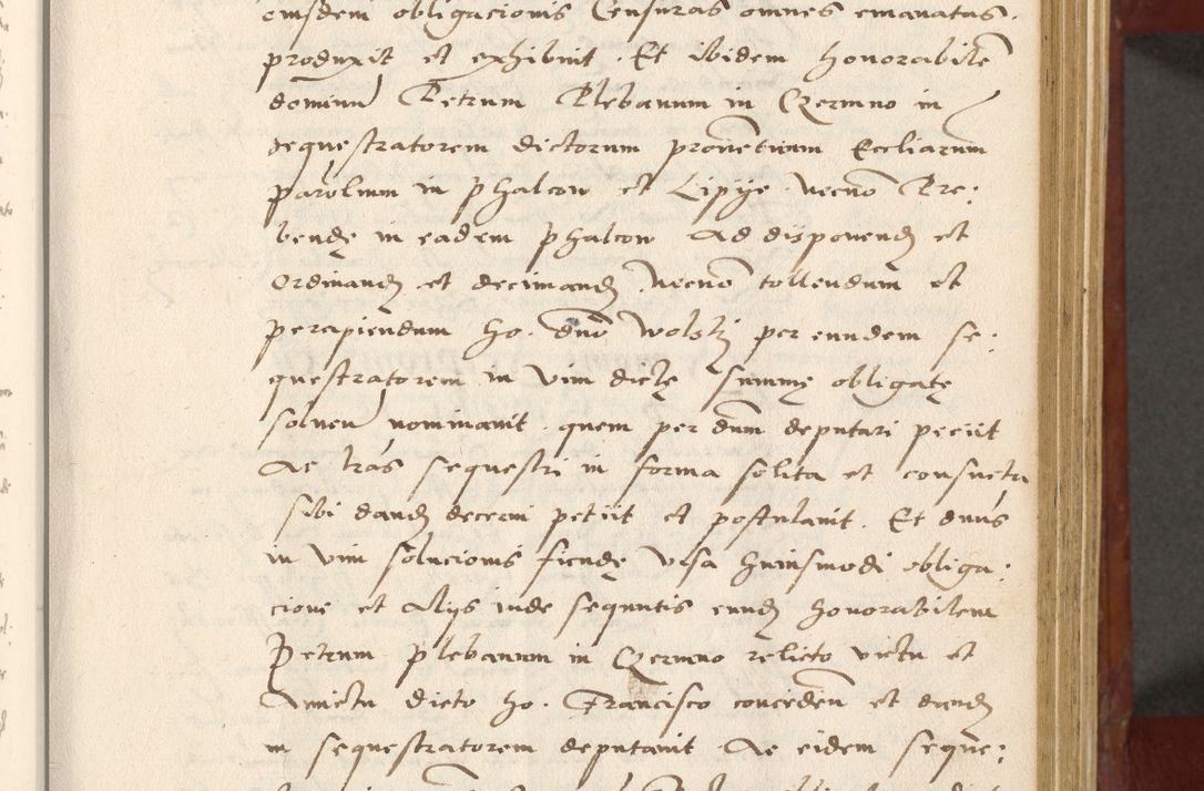 Zdjęcie nr 32 dla obiektu archiwalnego: Acta actorum coram R. D. Petro de Gamratis, archiepiscopo Gnesnensi et episcopo Cracoviensi, Legato nato et Regni Poloniar primate ad a. D. 1544 et 1545 acticatorum - praesidente tunc Suae Rev. Paternitatis curiae cancellario R. D. Bertholomaeo Gantkowski, archidiacono Cracoviensi, Gnesnensi et Posnaniensi canonico.