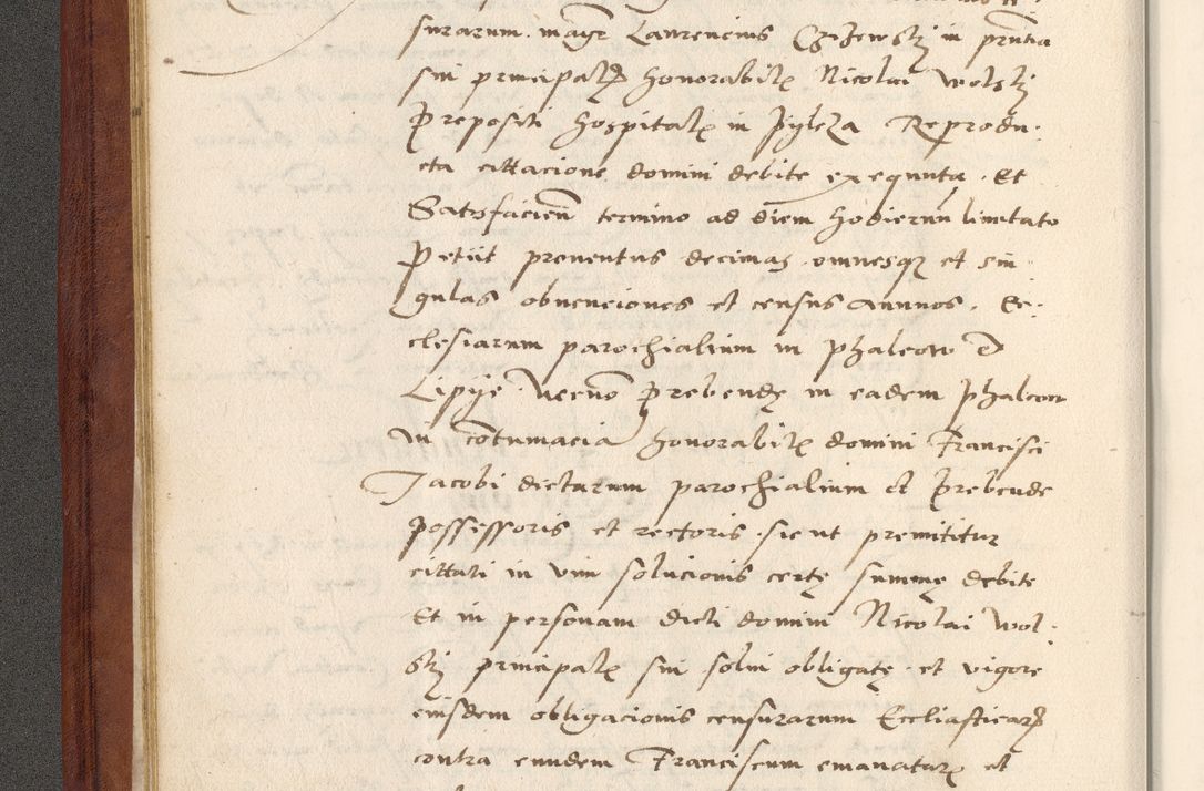 Zdjęcie nr 31 dla obiektu archiwalnego: Acta actorum coram R. D. Petro de Gamratis, archiepiscopo Gnesnensi et episcopo Cracoviensi, Legato nato et Regni Poloniar primate ad a. D. 1544 et 1545 acticatorum - praesidente tunc Suae Rev. Paternitatis curiae cancellario R. D. Bertholomaeo Gantkowski, archidiacono Cracoviensi, Gnesnensi et Posnaniensi canonico.