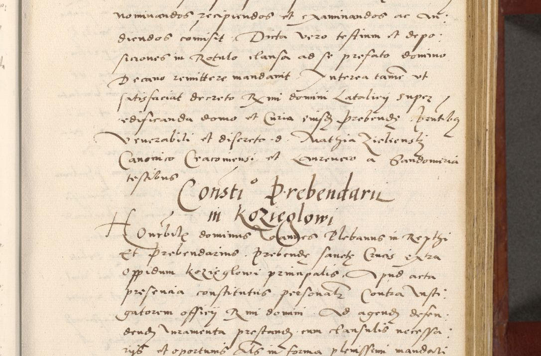 Zdjęcie nr 30 dla obiektu archiwalnego: Acta actorum coram R. D. Petro de Gamratis, archiepiscopo Gnesnensi et episcopo Cracoviensi, Legato nato et Regni Poloniar primate ad a. D. 1544 et 1545 acticatorum - praesidente tunc Suae Rev. Paternitatis curiae cancellario R. D. Bertholomaeo Gantkowski, archidiacono Cracoviensi, Gnesnensi et Posnaniensi canonico.