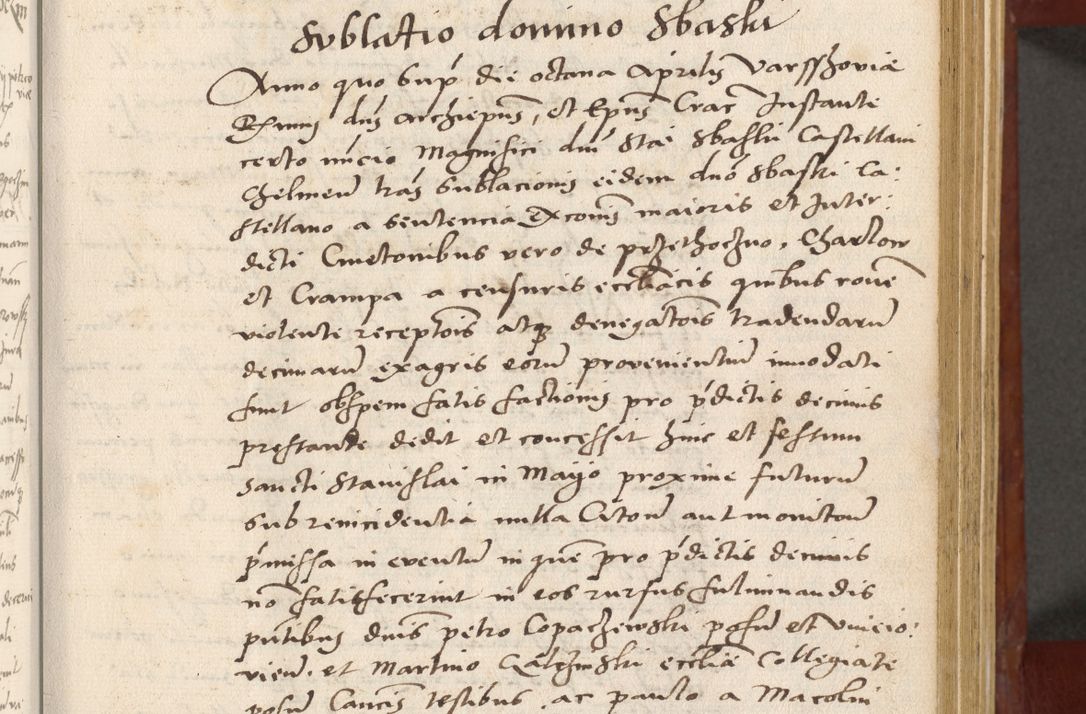 Zdjęcie nr 12 dla obiektu archiwalnego: Acta actorum coram R. D. Petro de Gamratis, archiepiscopo Gnesnensi et episcopo Cracoviensi, Legato nato et Regni Poloniar primate ad a. D. 1544 et 1545 acticatorum - praesidente tunc Suae Rev. Paternitatis curiae cancellario R. D. Bertholomaeo Gantkowski, archidiacono Cracoviensi, Gnesnensi et Posnaniensi canonico.