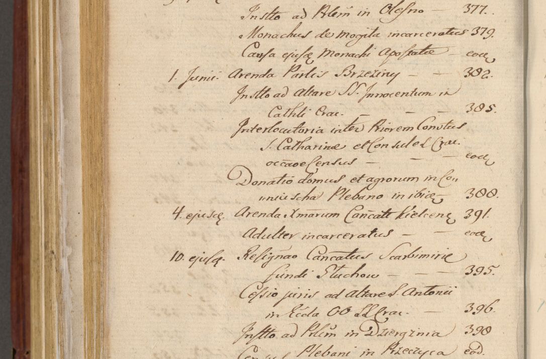 Zdjęcie nr 961 dla obiektu archiwalnego: Acta actorum coram R. D. Petro de Gamratis, archiepiscopo Gnesnensi et episcopo Cracoviensi, Legato nato et Regni Poloniar primate ad a. D. 1544 et 1545 acticatorum - praesidente tunc Suae Rev. Paternitatis curiae cancellario R. D. Bertholomaeo Gantkowski, archidiacono Cracoviensi, Gnesnensi et Posnaniensi canonico.