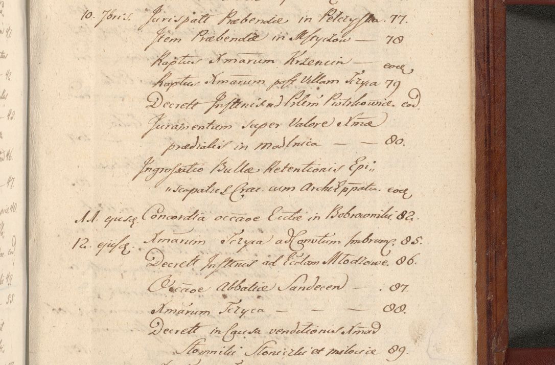 Zdjęcie nr 952 dla obiektu archiwalnego: Acta actorum coram R. D. Petro de Gamratis, archiepiscopo Gnesnensi et episcopo Cracoviensi, Legato nato et Regni Poloniar primate ad a. D. 1544 et 1545 acticatorum - praesidente tunc Suae Rev. Paternitatis curiae cancellario R. D. Bertholomaeo Gantkowski, archidiacono Cracoviensi, Gnesnensi et Posnaniensi canonico.