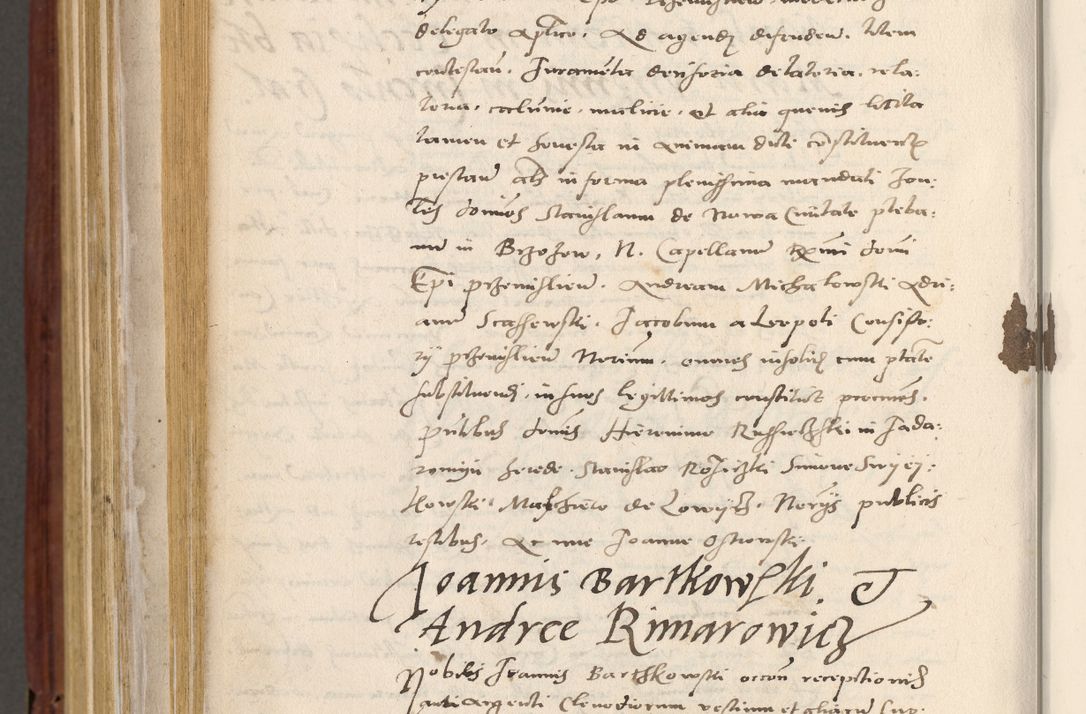 Zdjęcie nr 941 dla obiektu archiwalnego: Acta actorum coram R. D. Petro de Gamratis, archiepiscopo Gnesnensi et episcopo Cracoviensi, Legato nato et Regni Poloniar primate ad a. D. 1544 et 1545 acticatorum - praesidente tunc Suae Rev. Paternitatis curiae cancellario R. D. Bertholomaeo Gantkowski, archidiacono Cracoviensi, Gnesnensi et Posnaniensi canonico.