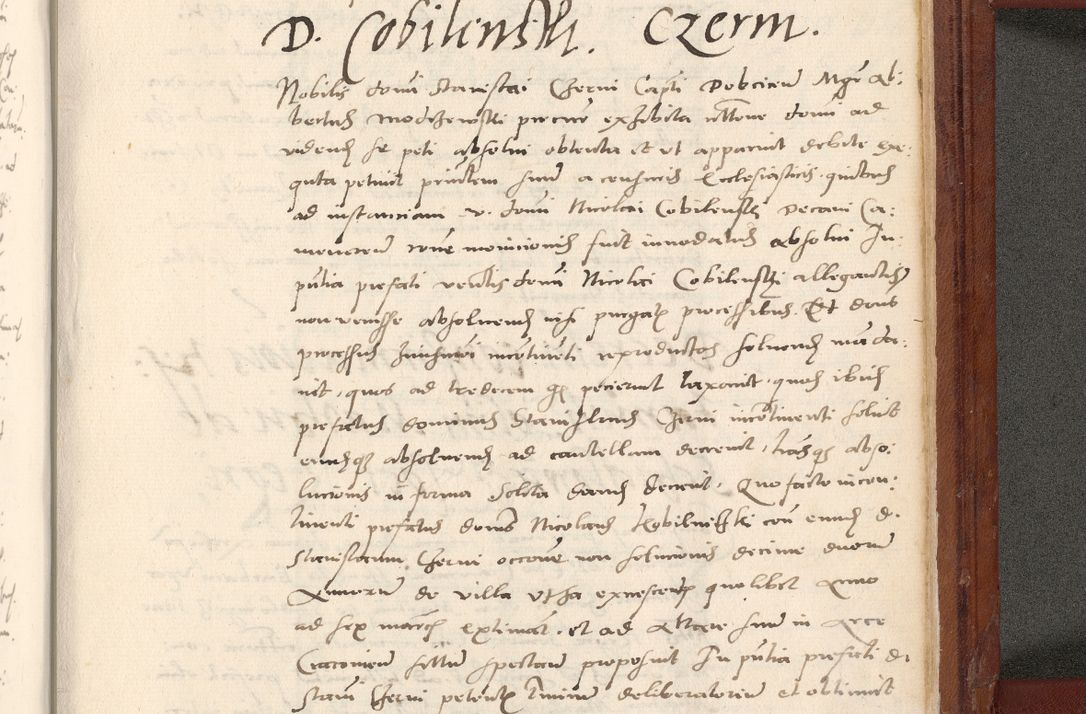 Zdjęcie nr 938 dla obiektu archiwalnego: Acta actorum coram R. D. Petro de Gamratis, archiepiscopo Gnesnensi et episcopo Cracoviensi, Legato nato et Regni Poloniar primate ad a. D. 1544 et 1545 acticatorum - praesidente tunc Suae Rev. Paternitatis curiae cancellario R. D. Bertholomaeo Gantkowski, archidiacono Cracoviensi, Gnesnensi et Posnaniensi canonico.