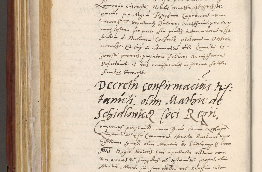 Zdjęcie nr 939 dla obiektu archiwalnego: Acta actorum coram R. D. Petro de Gamratis, archiepiscopo Gnesnensi et episcopo Cracoviensi, Legato nato et Regni Poloniar primate ad a. D. 1544 et 1545 acticatorum - praesidente tunc Suae Rev. Paternitatis curiae cancellario R. D. Bertholomaeo Gantkowski, archidiacono Cracoviensi, Gnesnensi et Posnaniensi canonico.