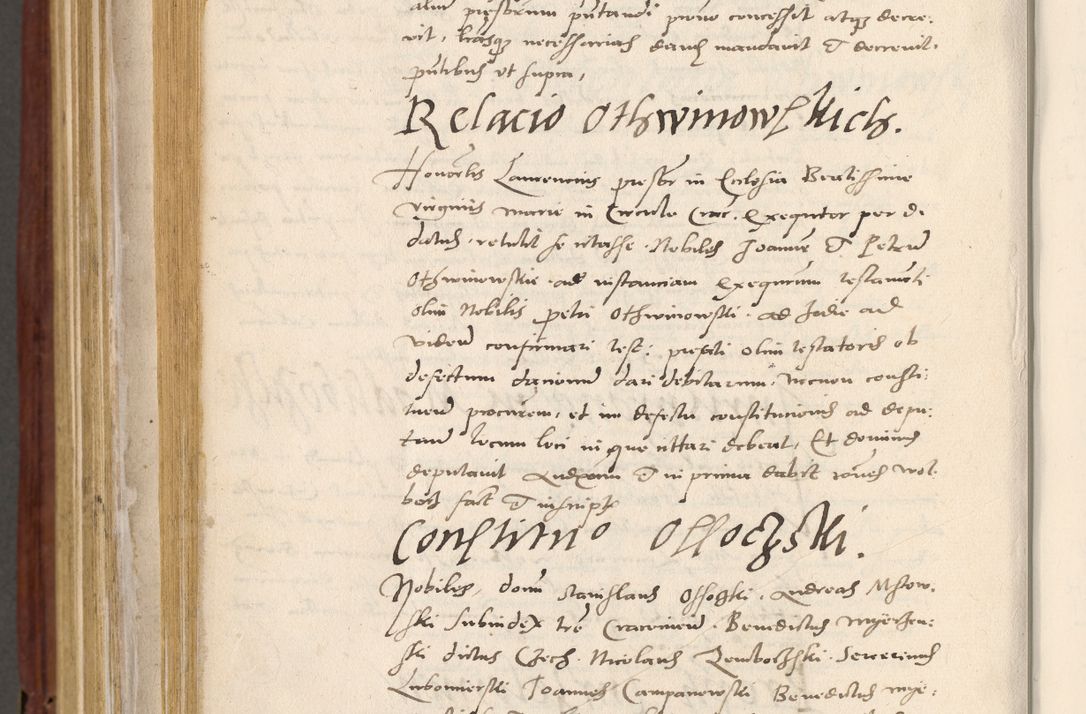 Zdjęcie nr 935 dla obiektu archiwalnego: Acta actorum coram R. D. Petro de Gamratis, archiepiscopo Gnesnensi et episcopo Cracoviensi, Legato nato et Regni Poloniar primate ad a. D. 1544 et 1545 acticatorum - praesidente tunc Suae Rev. Paternitatis curiae cancellario R. D. Bertholomaeo Gantkowski, archidiacono Cracoviensi, Gnesnensi et Posnaniensi canonico.
