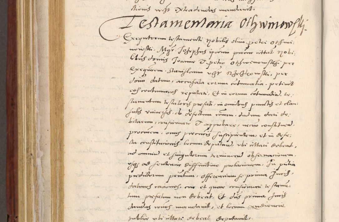 Zdjęcie nr 933 dla obiektu archiwalnego: Acta actorum coram R. D. Petro de Gamratis, archiepiscopo Gnesnensi et episcopo Cracoviensi, Legato nato et Regni Poloniar primate ad a. D. 1544 et 1545 acticatorum - praesidente tunc Suae Rev. Paternitatis curiae cancellario R. D. Bertholomaeo Gantkowski, archidiacono Cracoviensi, Gnesnensi et Posnaniensi canonico.