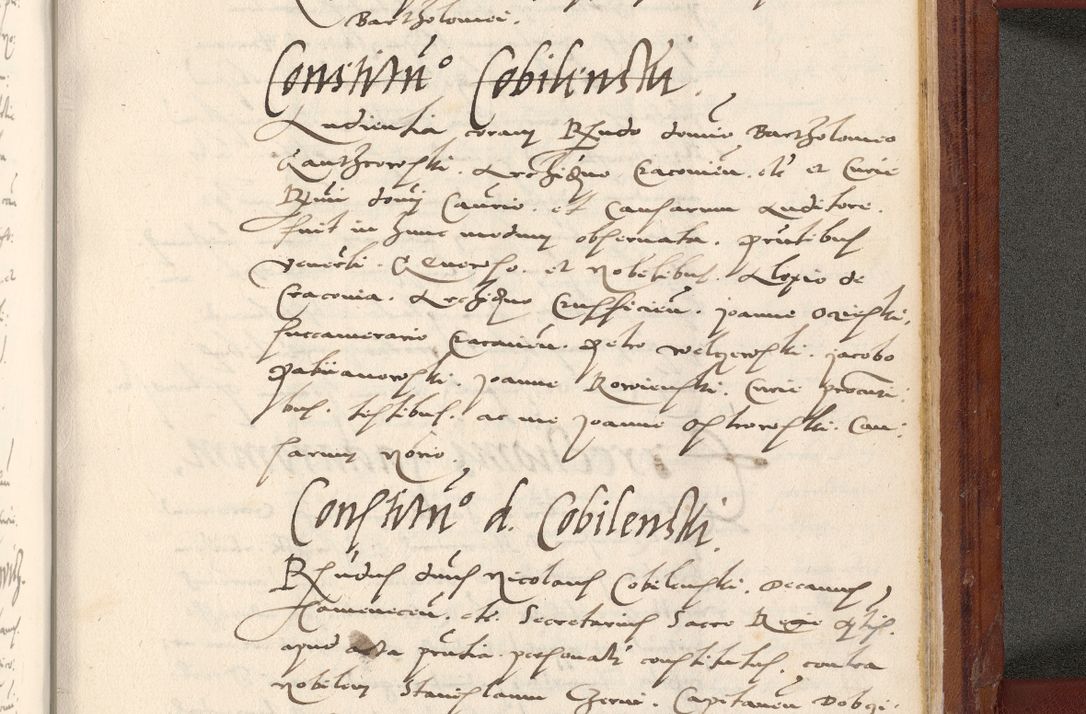 Zdjęcie nr 930 dla obiektu archiwalnego: Acta actorum coram R. D. Petro de Gamratis, archiepiscopo Gnesnensi et episcopo Cracoviensi, Legato nato et Regni Poloniar primate ad a. D. 1544 et 1545 acticatorum - praesidente tunc Suae Rev. Paternitatis curiae cancellario R. D. Bertholomaeo Gantkowski, archidiacono Cracoviensi, Gnesnensi et Posnaniensi canonico.