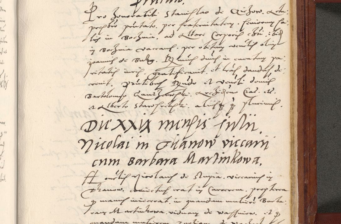 Zdjęcie nr 918 dla obiektu archiwalnego: Acta actorum coram R. D. Petro de Gamratis, archiepiscopo Gnesnensi et episcopo Cracoviensi, Legato nato et Regni Poloniar primate ad a. D. 1544 et 1545 acticatorum - praesidente tunc Suae Rev. Paternitatis curiae cancellario R. D. Bertholomaeo Gantkowski, archidiacono Cracoviensi, Gnesnensi et Posnaniensi canonico.
