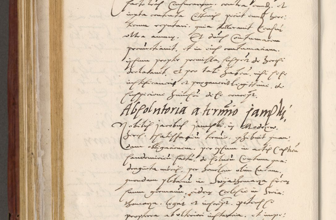 Zdjęcie nr 919 dla obiektu archiwalnego: Acta actorum coram R. D. Petro de Gamratis, archiepiscopo Gnesnensi et episcopo Cracoviensi, Legato nato et Regni Poloniar primate ad a. D. 1544 et 1545 acticatorum - praesidente tunc Suae Rev. Paternitatis curiae cancellario R. D. Bertholomaeo Gantkowski, archidiacono Cracoviensi, Gnesnensi et Posnaniensi canonico.