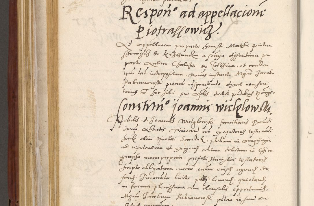 Zdjęcie nr 913 dla obiektu archiwalnego: Acta actorum coram R. D. Petro de Gamratis, archiepiscopo Gnesnensi et episcopo Cracoviensi, Legato nato et Regni Poloniar primate ad a. D. 1544 et 1545 acticatorum - praesidente tunc Suae Rev. Paternitatis curiae cancellario R. D. Bertholomaeo Gantkowski, archidiacono Cracoviensi, Gnesnensi et Posnaniensi canonico.