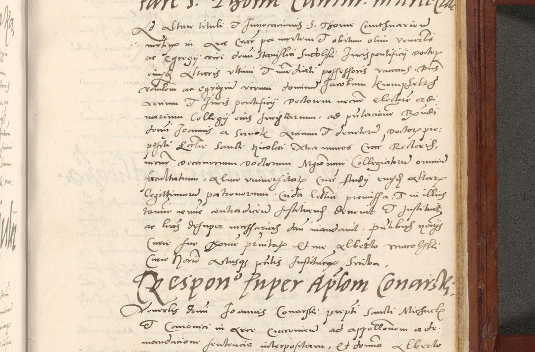 Zdjęcie nr 910 dla obiektu archiwalnego: Acta actorum coram R. D. Petro de Gamratis, archiepiscopo Gnesnensi et episcopo Cracoviensi, Legato nato et Regni Poloniar primate ad a. D. 1544 et 1545 acticatorum - praesidente tunc Suae Rev. Paternitatis curiae cancellario R. D. Bertholomaeo Gantkowski, archidiacono Cracoviensi, Gnesnensi et Posnaniensi canonico.