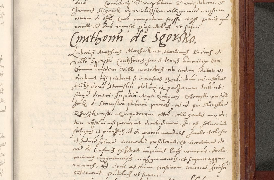 Zdjęcie nr 906 dla obiektu archiwalnego: Acta actorum coram R. D. Petro de Gamratis, archiepiscopo Gnesnensi et episcopo Cracoviensi, Legato nato et Regni Poloniar primate ad a. D. 1544 et 1545 acticatorum - praesidente tunc Suae Rev. Paternitatis curiae cancellario R. D. Bertholomaeo Gantkowski, archidiacono Cracoviensi, Gnesnensi et Posnaniensi canonico.