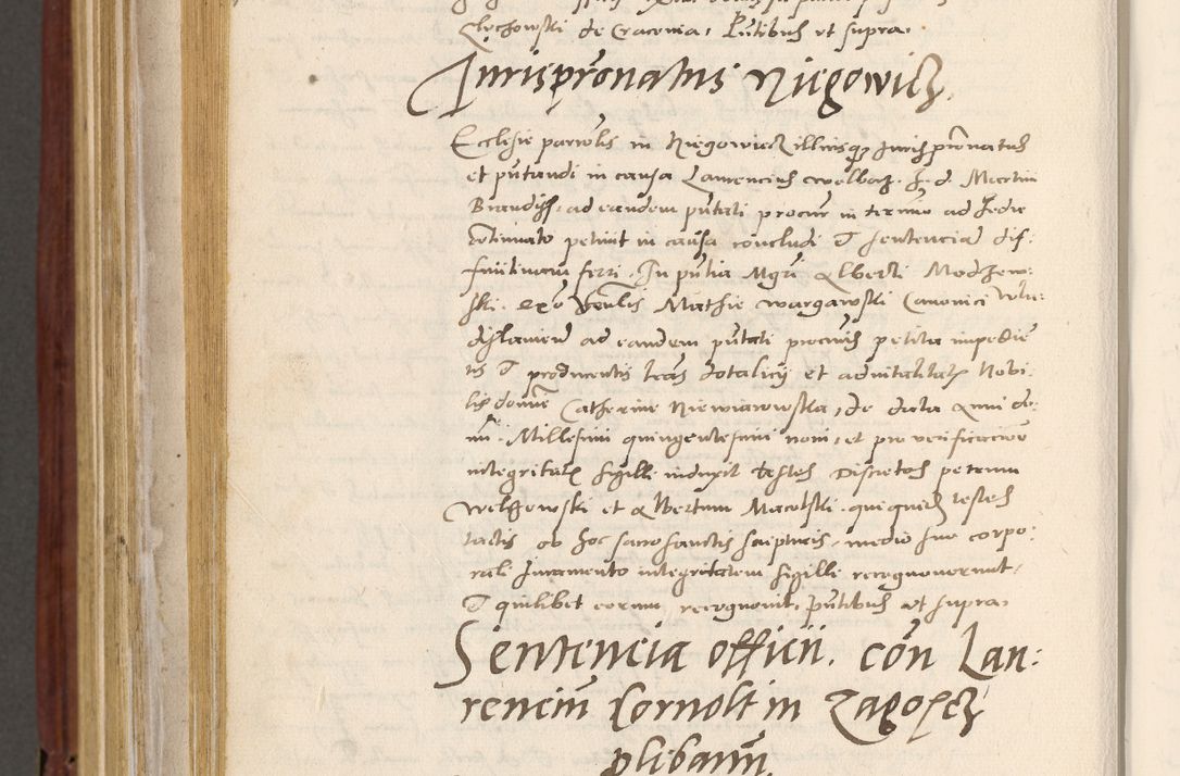 Zdjęcie nr 901 dla obiektu archiwalnego: Acta actorum coram R. D. Petro de Gamratis, archiepiscopo Gnesnensi et episcopo Cracoviensi, Legato nato et Regni Poloniar primate ad a. D. 1544 et 1545 acticatorum - praesidente tunc Suae Rev. Paternitatis curiae cancellario R. D. Bertholomaeo Gantkowski, archidiacono Cracoviensi, Gnesnensi et Posnaniensi canonico.