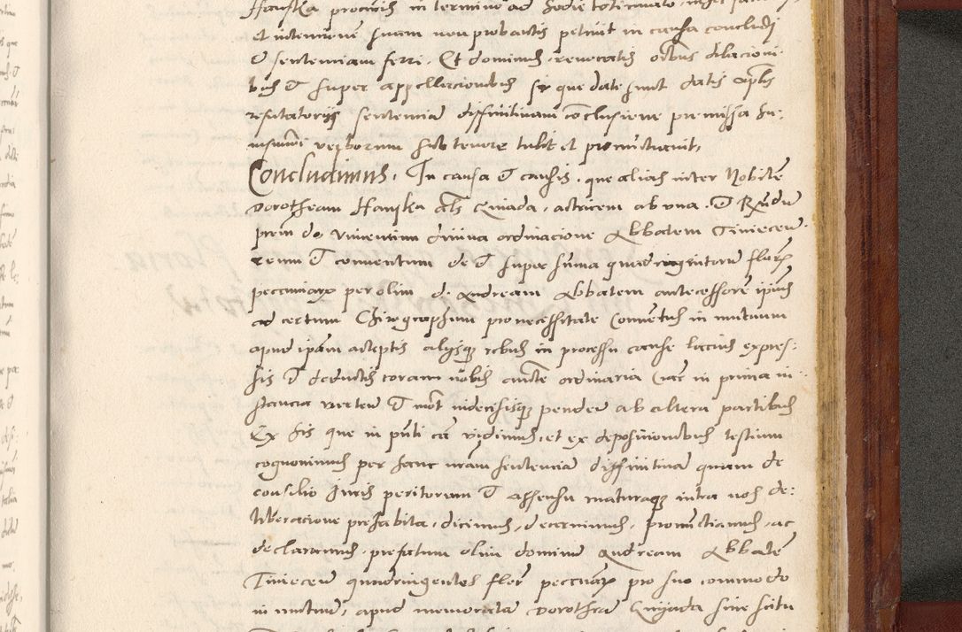 Zdjęcie nr 898 dla obiektu archiwalnego: Acta actorum coram R. D. Petro de Gamratis, archiepiscopo Gnesnensi et episcopo Cracoviensi, Legato nato et Regni Poloniar primate ad a. D. 1544 et 1545 acticatorum - praesidente tunc Suae Rev. Paternitatis curiae cancellario R. D. Bertholomaeo Gantkowski, archidiacono Cracoviensi, Gnesnensi et Posnaniensi canonico.