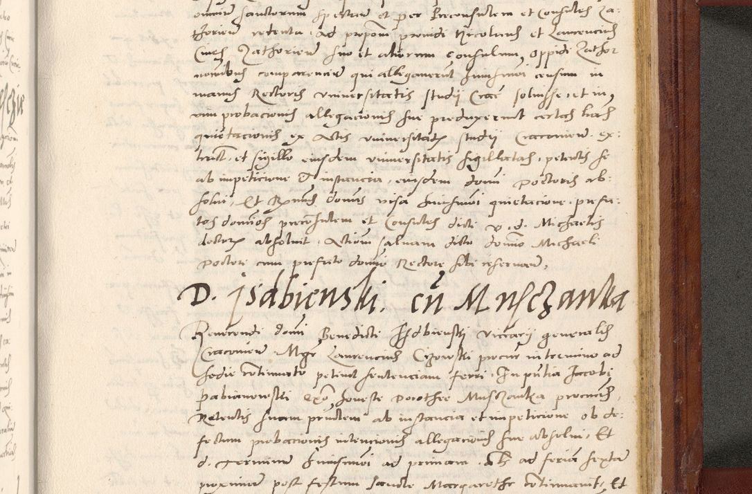 Zdjęcie nr 896 dla obiektu archiwalnego: Acta actorum coram R. D. Petro de Gamratis, archiepiscopo Gnesnensi et episcopo Cracoviensi, Legato nato et Regni Poloniar primate ad a. D. 1544 et 1545 acticatorum - praesidente tunc Suae Rev. Paternitatis curiae cancellario R. D. Bertholomaeo Gantkowski, archidiacono Cracoviensi, Gnesnensi et Posnaniensi canonico.