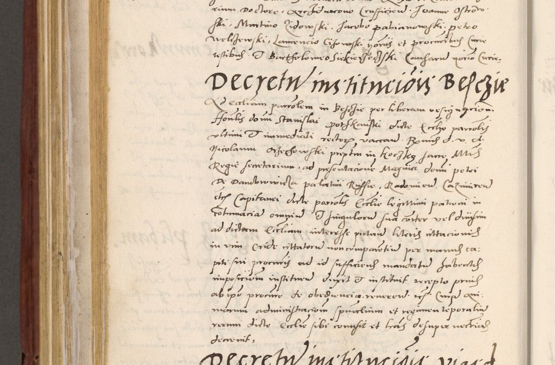 Zdjęcie nr 895 dla obiektu archiwalnego: Acta actorum coram R. D. Petro de Gamratis, archiepiscopo Gnesnensi et episcopo Cracoviensi, Legato nato et Regni Poloniar primate ad a. D. 1544 et 1545 acticatorum - praesidente tunc Suae Rev. Paternitatis curiae cancellario R. D. Bertholomaeo Gantkowski, archidiacono Cracoviensi, Gnesnensi et Posnaniensi canonico.