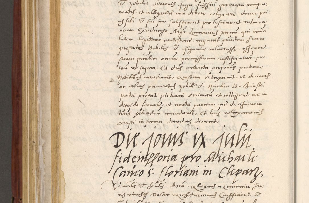 Zdjęcie nr 893 dla obiektu archiwalnego: Acta actorum coram R. D. Petro de Gamratis, archiepiscopo Gnesnensi et episcopo Cracoviensi, Legato nato et Regni Poloniar primate ad a. D. 1544 et 1545 acticatorum - praesidente tunc Suae Rev. Paternitatis curiae cancellario R. D. Bertholomaeo Gantkowski, archidiacono Cracoviensi, Gnesnensi et Posnaniensi canonico.