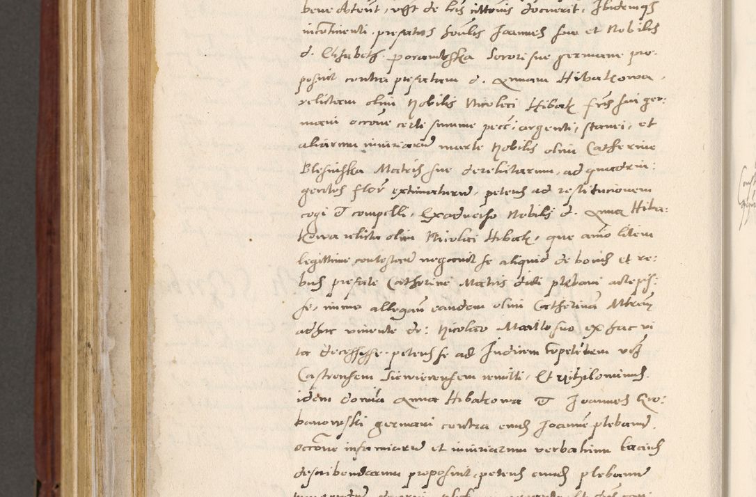 Zdjęcie nr 887 dla obiektu archiwalnego: Acta actorum coram R. D. Petro de Gamratis, archiepiscopo Gnesnensi et episcopo Cracoviensi, Legato nato et Regni Poloniar primate ad a. D. 1544 et 1545 acticatorum - praesidente tunc Suae Rev. Paternitatis curiae cancellario R. D. Bertholomaeo Gantkowski, archidiacono Cracoviensi, Gnesnensi et Posnaniensi canonico.