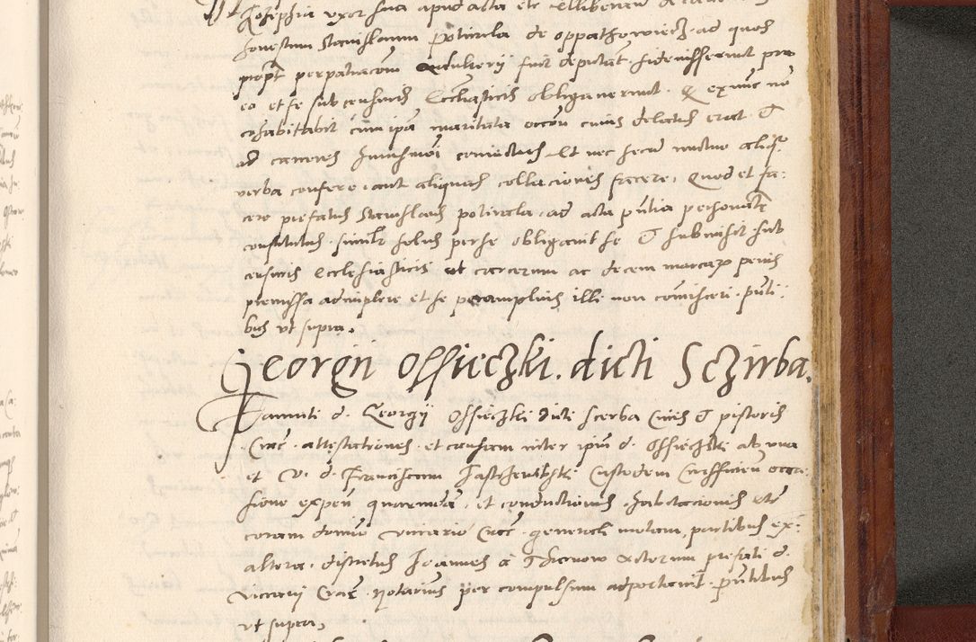 Zdjęcie nr 886 dla obiektu archiwalnego: Acta actorum coram R. D. Petro de Gamratis, archiepiscopo Gnesnensi et episcopo Cracoviensi, Legato nato et Regni Poloniar primate ad a. D. 1544 et 1545 acticatorum - praesidente tunc Suae Rev. Paternitatis curiae cancellario R. D. Bertholomaeo Gantkowski, archidiacono Cracoviensi, Gnesnensi et Posnaniensi canonico.