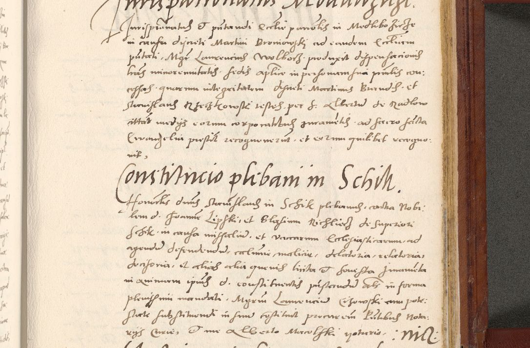 Zdjęcie nr 884 dla obiektu archiwalnego: Acta actorum coram R. D. Petro de Gamratis, archiepiscopo Gnesnensi et episcopo Cracoviensi, Legato nato et Regni Poloniar primate ad a. D. 1544 et 1545 acticatorum - praesidente tunc Suae Rev. Paternitatis curiae cancellario R. D. Bertholomaeo Gantkowski, archidiacono Cracoviensi, Gnesnensi et Posnaniensi canonico.