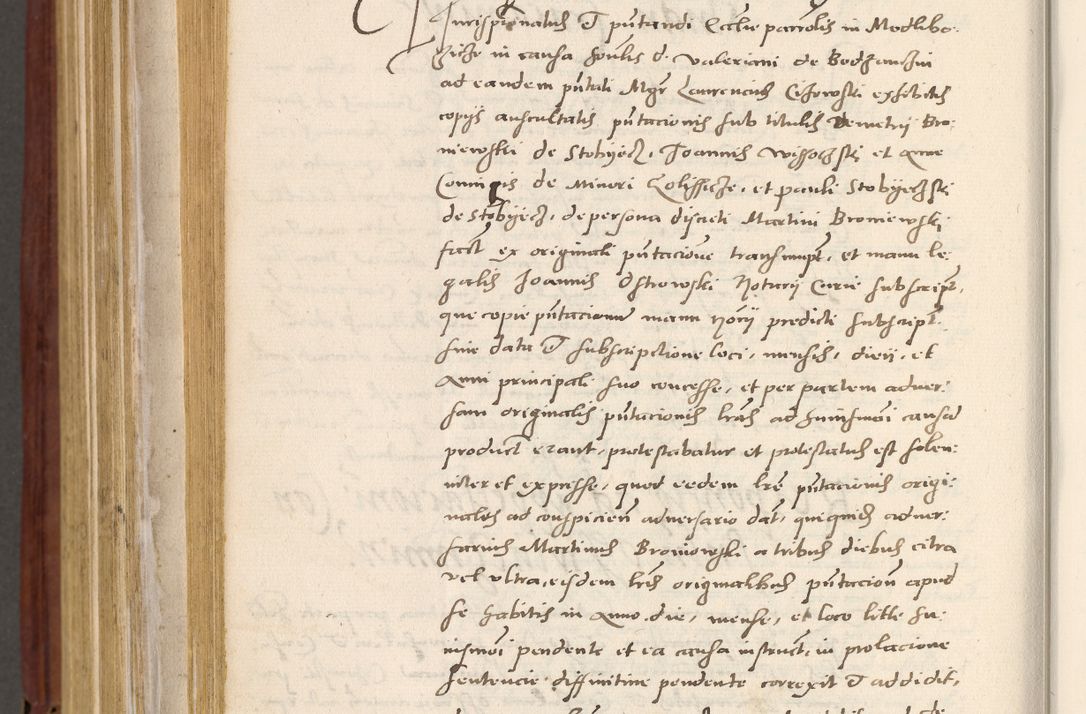 Zdjęcie nr 883 dla obiektu archiwalnego: Acta actorum coram R. D. Petro de Gamratis, archiepiscopo Gnesnensi et episcopo Cracoviensi, Legato nato et Regni Poloniar primate ad a. D. 1544 et 1545 acticatorum - praesidente tunc Suae Rev. Paternitatis curiae cancellario R. D. Bertholomaeo Gantkowski, archidiacono Cracoviensi, Gnesnensi et Posnaniensi canonico.