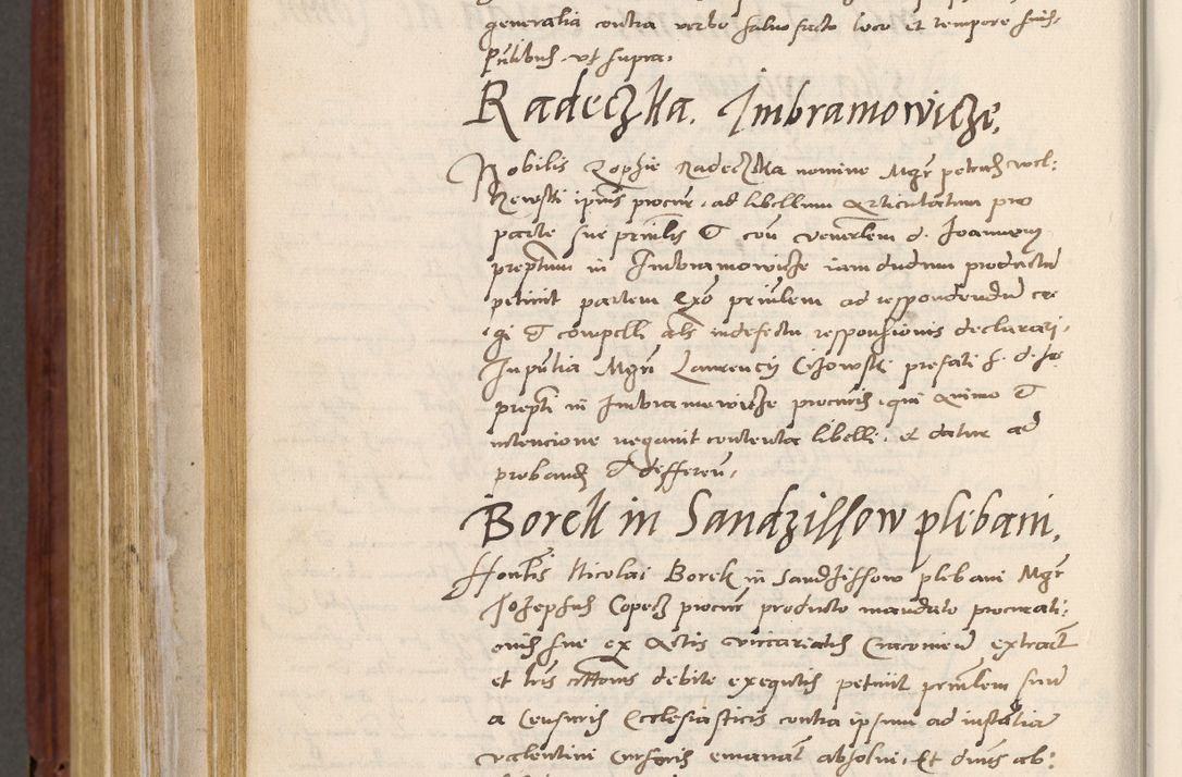 Zdjęcie nr 881 dla obiektu archiwalnego: Acta actorum coram R. D. Petro de Gamratis, archiepiscopo Gnesnensi et episcopo Cracoviensi, Legato nato et Regni Poloniar primate ad a. D. 1544 et 1545 acticatorum - praesidente tunc Suae Rev. Paternitatis curiae cancellario R. D. Bertholomaeo Gantkowski, archidiacono Cracoviensi, Gnesnensi et Posnaniensi canonico.