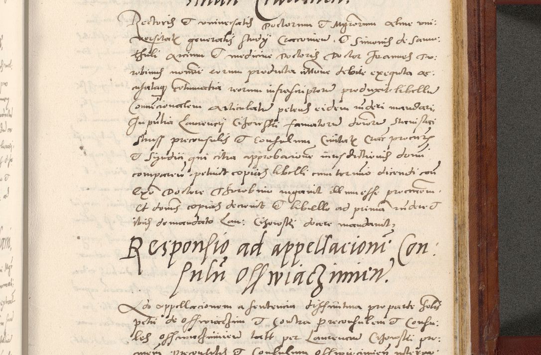 Zdjęcie nr 882 dla obiektu archiwalnego: Acta actorum coram R. D. Petro de Gamratis, archiepiscopo Gnesnensi et episcopo Cracoviensi, Legato nato et Regni Poloniar primate ad a. D. 1544 et 1545 acticatorum - praesidente tunc Suae Rev. Paternitatis curiae cancellario R. D. Bertholomaeo Gantkowski, archidiacono Cracoviensi, Gnesnensi et Posnaniensi canonico.