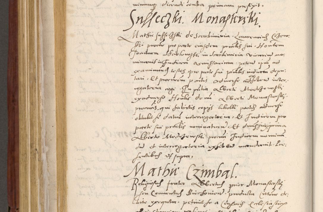 Zdjęcie nr 875 dla obiektu archiwalnego: Acta actorum coram R. D. Petro de Gamratis, archiepiscopo Gnesnensi et episcopo Cracoviensi, Legato nato et Regni Poloniar primate ad a. D. 1544 et 1545 acticatorum - praesidente tunc Suae Rev. Paternitatis curiae cancellario R. D. Bertholomaeo Gantkowski, archidiacono Cracoviensi, Gnesnensi et Posnaniensi canonico.