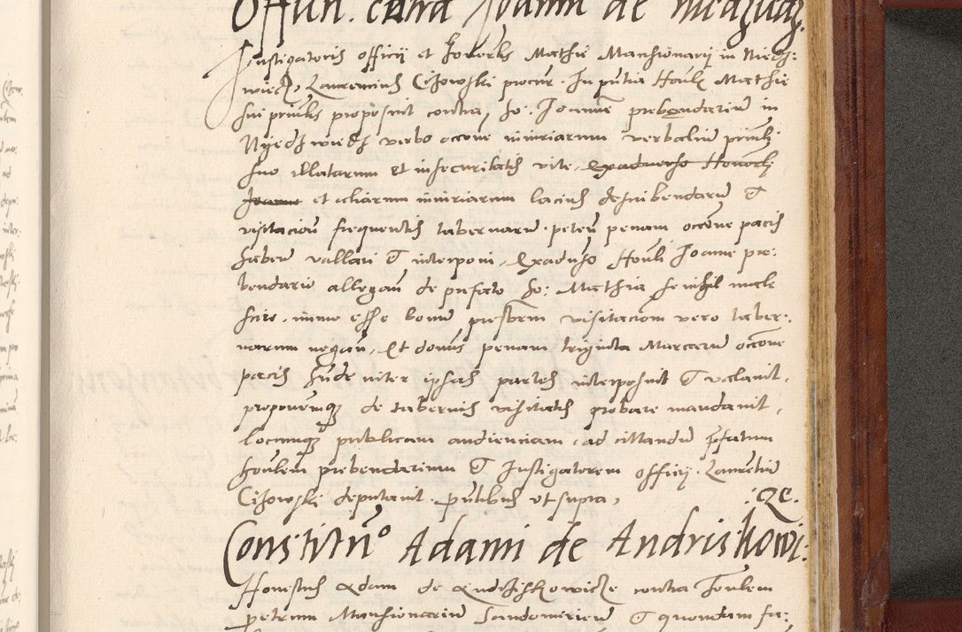 Zdjęcie nr 876 dla obiektu archiwalnego: Acta actorum coram R. D. Petro de Gamratis, archiepiscopo Gnesnensi et episcopo Cracoviensi, Legato nato et Regni Poloniar primate ad a. D. 1544 et 1545 acticatorum - praesidente tunc Suae Rev. Paternitatis curiae cancellario R. D. Bertholomaeo Gantkowski, archidiacono Cracoviensi, Gnesnensi et Posnaniensi canonico.