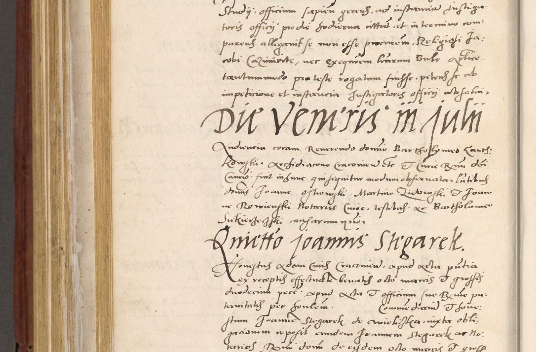 Zdjęcie nr 867 dla obiektu archiwalnego: Acta actorum coram R. D. Petro de Gamratis, archiepiscopo Gnesnensi et episcopo Cracoviensi, Legato nato et Regni Poloniar primate ad a. D. 1544 et 1545 acticatorum - praesidente tunc Suae Rev. Paternitatis curiae cancellario R. D. Bertholomaeo Gantkowski, archidiacono Cracoviensi, Gnesnensi et Posnaniensi canonico.