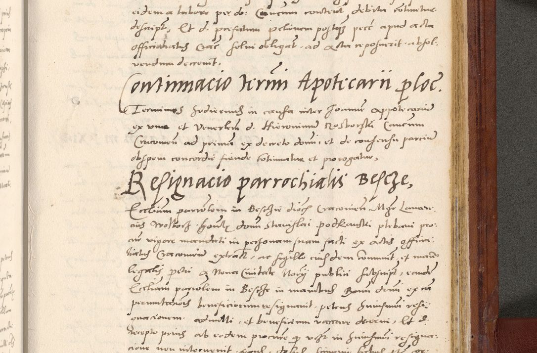Zdjęcie nr 864 dla obiektu archiwalnego: Acta actorum coram R. D. Petro de Gamratis, archiepiscopo Gnesnensi et episcopo Cracoviensi, Legato nato et Regni Poloniar primate ad a. D. 1544 et 1545 acticatorum - praesidente tunc Suae Rev. Paternitatis curiae cancellario R. D. Bertholomaeo Gantkowski, archidiacono Cracoviensi, Gnesnensi et Posnaniensi canonico.