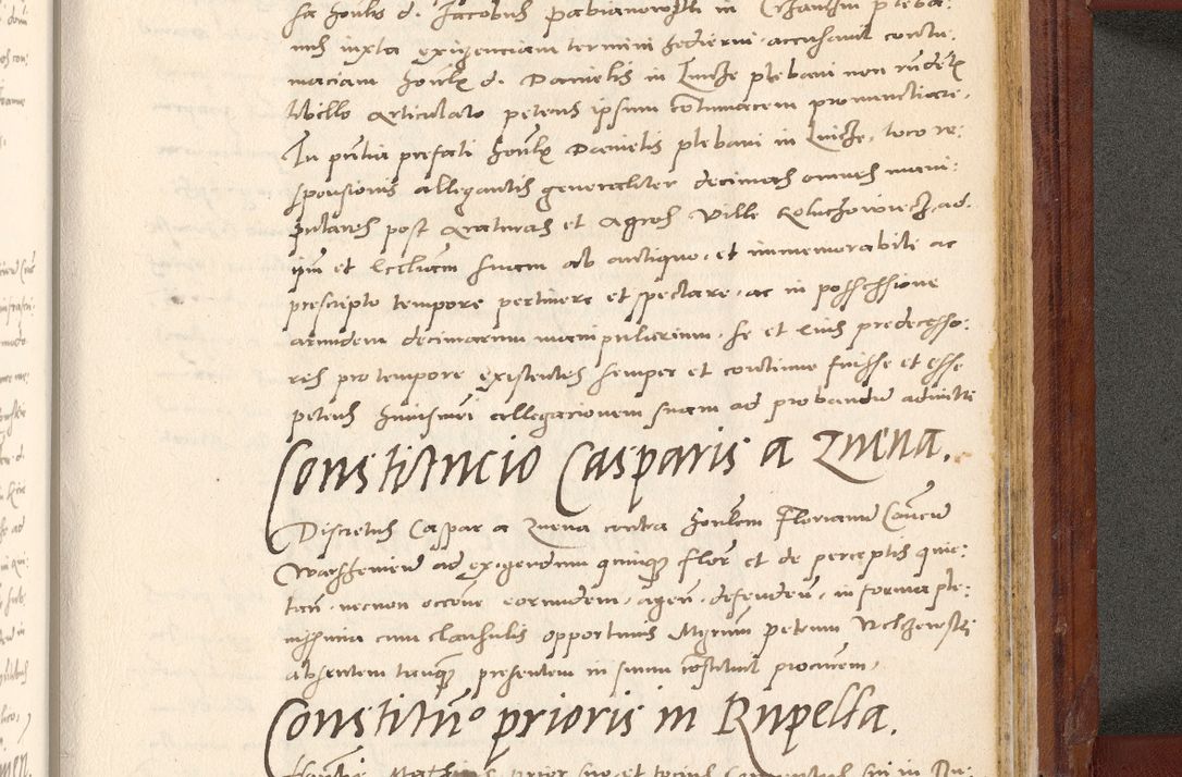 Zdjęcie nr 862 dla obiektu archiwalnego: Acta actorum coram R. D. Petro de Gamratis, archiepiscopo Gnesnensi et episcopo Cracoviensi, Legato nato et Regni Poloniar primate ad a. D. 1544 et 1545 acticatorum - praesidente tunc Suae Rev. Paternitatis curiae cancellario R. D. Bertholomaeo Gantkowski, archidiacono Cracoviensi, Gnesnensi et Posnaniensi canonico.