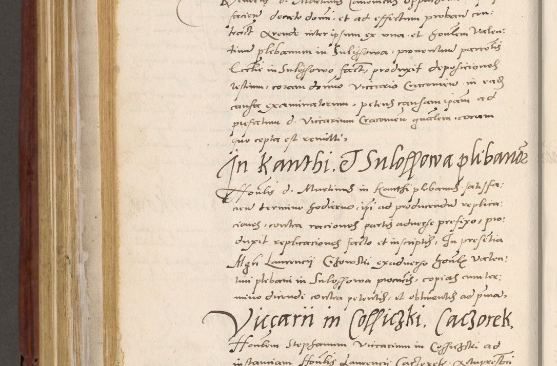Zdjęcie nr 855 dla obiektu archiwalnego: Acta actorum coram R. D. Petro de Gamratis, archiepiscopo Gnesnensi et episcopo Cracoviensi, Legato nato et Regni Poloniar primate ad a. D. 1544 et 1545 acticatorum - praesidente tunc Suae Rev. Paternitatis curiae cancellario R. D. Bertholomaeo Gantkowski, archidiacono Cracoviensi, Gnesnensi et Posnaniensi canonico.