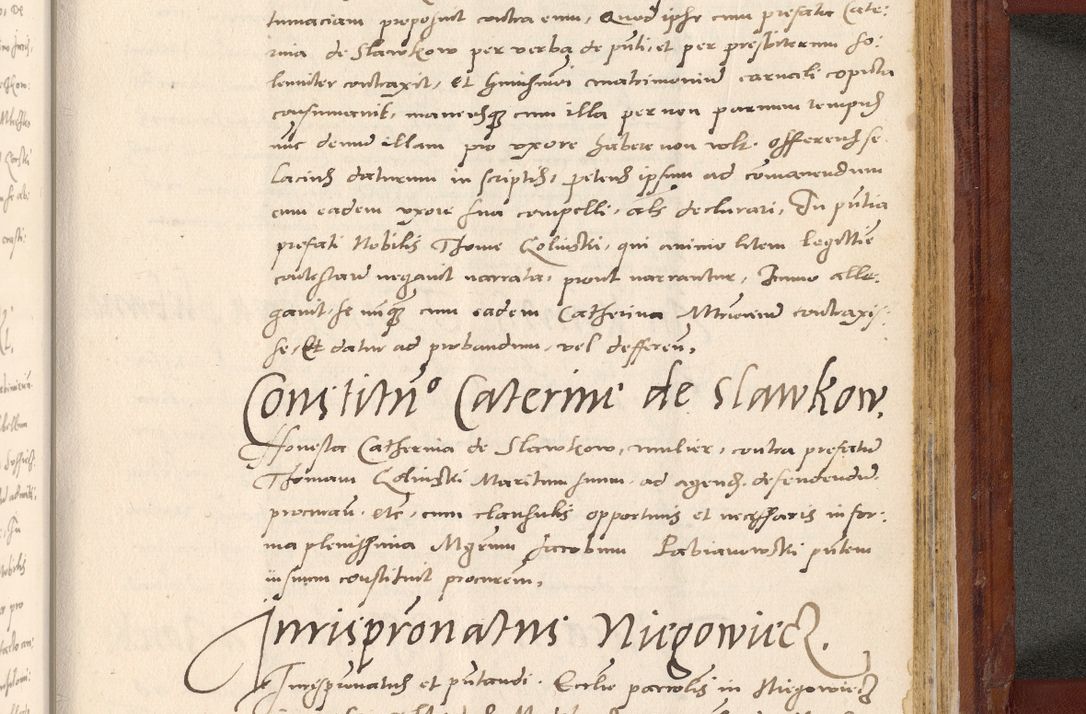 Zdjęcie nr 854 dla obiektu archiwalnego: Acta actorum coram R. D. Petro de Gamratis, archiepiscopo Gnesnensi et episcopo Cracoviensi, Legato nato et Regni Poloniar primate ad a. D. 1544 et 1545 acticatorum - praesidente tunc Suae Rev. Paternitatis curiae cancellario R. D. Bertholomaeo Gantkowski, archidiacono Cracoviensi, Gnesnensi et Posnaniensi canonico.