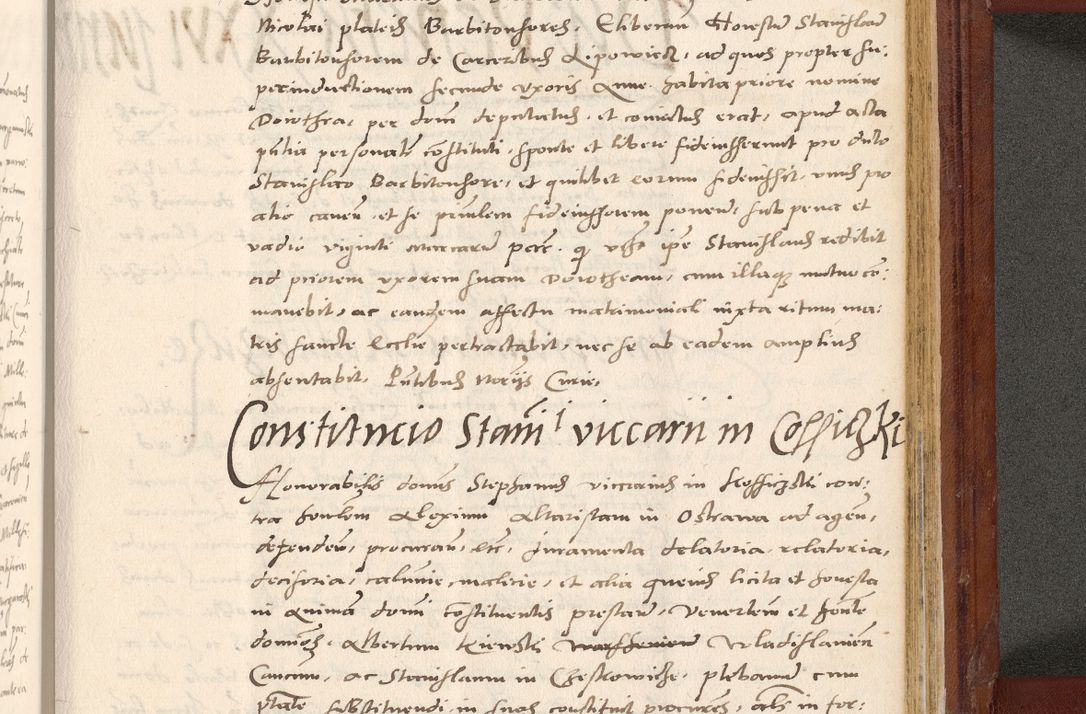 Zdjęcie nr 848 dla obiektu archiwalnego: Acta actorum coram R. D. Petro de Gamratis, archiepiscopo Gnesnensi et episcopo Cracoviensi, Legato nato et Regni Poloniar primate ad a. D. 1544 et 1545 acticatorum - praesidente tunc Suae Rev. Paternitatis curiae cancellario R. D. Bertholomaeo Gantkowski, archidiacono Cracoviensi, Gnesnensi et Posnaniensi canonico.