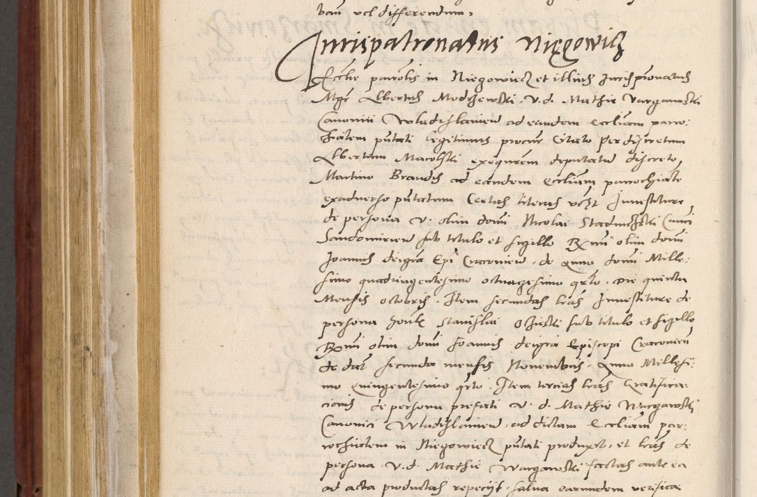 Zdjęcie nr 847 dla obiektu archiwalnego: Acta actorum coram R. D. Petro de Gamratis, archiepiscopo Gnesnensi et episcopo Cracoviensi, Legato nato et Regni Poloniar primate ad a. D. 1544 et 1545 acticatorum - praesidente tunc Suae Rev. Paternitatis curiae cancellario R. D. Bertholomaeo Gantkowski, archidiacono Cracoviensi, Gnesnensi et Posnaniensi canonico.