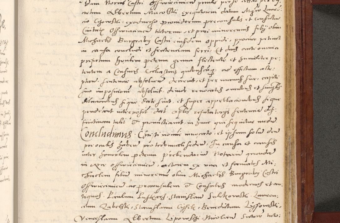 Zdjęcie nr 844 dla obiektu archiwalnego: Acta actorum coram R. D. Petro de Gamratis, archiepiscopo Gnesnensi et episcopo Cracoviensi, Legato nato et Regni Poloniar primate ad a. D. 1544 et 1545 acticatorum - praesidente tunc Suae Rev. Paternitatis curiae cancellario R. D. Bertholomaeo Gantkowski, archidiacono Cracoviensi, Gnesnensi et Posnaniensi canonico.