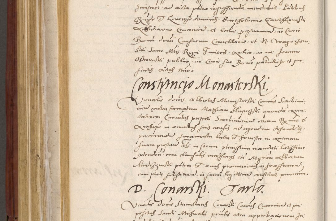 Zdjęcie nr 841 dla obiektu archiwalnego: Acta actorum coram R. D. Petro de Gamratis, archiepiscopo Gnesnensi et episcopo Cracoviensi, Legato nato et Regni Poloniar primate ad a. D. 1544 et 1545 acticatorum - praesidente tunc Suae Rev. Paternitatis curiae cancellario R. D. Bertholomaeo Gantkowski, archidiacono Cracoviensi, Gnesnensi et Posnaniensi canonico.
