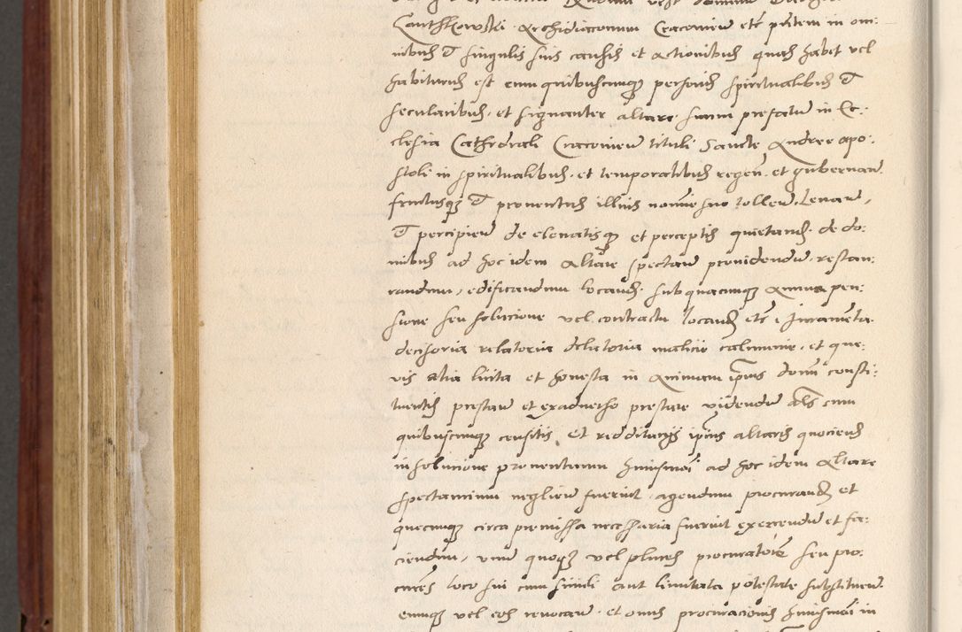 Zdjęcie nr 839 dla obiektu archiwalnego: Acta actorum coram R. D. Petro de Gamratis, archiepiscopo Gnesnensi et episcopo Cracoviensi, Legato nato et Regni Poloniar primate ad a. D. 1544 et 1545 acticatorum - praesidente tunc Suae Rev. Paternitatis curiae cancellario R. D. Bertholomaeo Gantkowski, archidiacono Cracoviensi, Gnesnensi et Posnaniensi canonico.