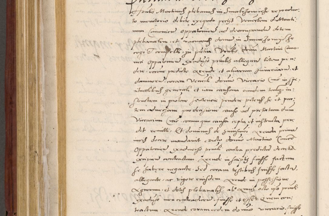 Zdjęcie nr 835 dla obiektu archiwalnego: Acta actorum coram R. D. Petro de Gamratis, archiepiscopo Gnesnensi et episcopo Cracoviensi, Legato nato et Regni Poloniar primate ad a. D. 1544 et 1545 acticatorum - praesidente tunc Suae Rev. Paternitatis curiae cancellario R. D. Bertholomaeo Gantkowski, archidiacono Cracoviensi, Gnesnensi et Posnaniensi canonico.