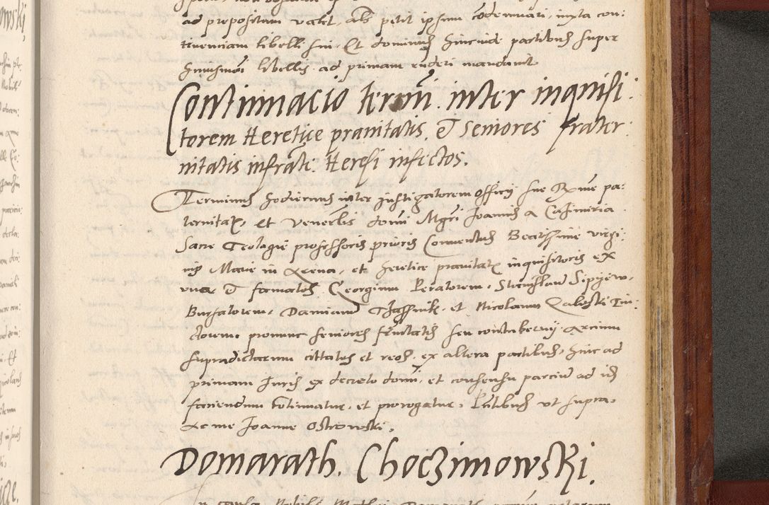 Zdjęcie nr 834 dla obiektu archiwalnego: Acta actorum coram R. D. Petro de Gamratis, archiepiscopo Gnesnensi et episcopo Cracoviensi, Legato nato et Regni Poloniar primate ad a. D. 1544 et 1545 acticatorum - praesidente tunc Suae Rev. Paternitatis curiae cancellario R. D. Bertholomaeo Gantkowski, archidiacono Cracoviensi, Gnesnensi et Posnaniensi canonico.