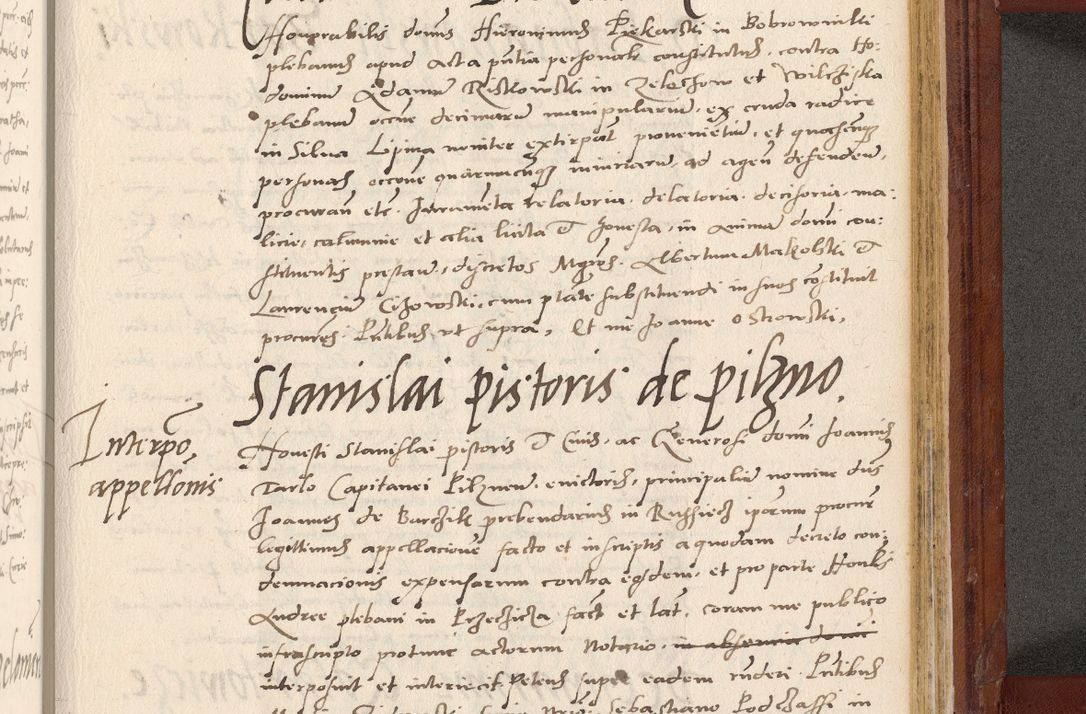 Zdjęcie nr 832 dla obiektu archiwalnego: Acta actorum coram R. D. Petro de Gamratis, archiepiscopo Gnesnensi et episcopo Cracoviensi, Legato nato et Regni Poloniar primate ad a. D. 1544 et 1545 acticatorum - praesidente tunc Suae Rev. Paternitatis curiae cancellario R. D. Bertholomaeo Gantkowski, archidiacono Cracoviensi, Gnesnensi et Posnaniensi canonico.